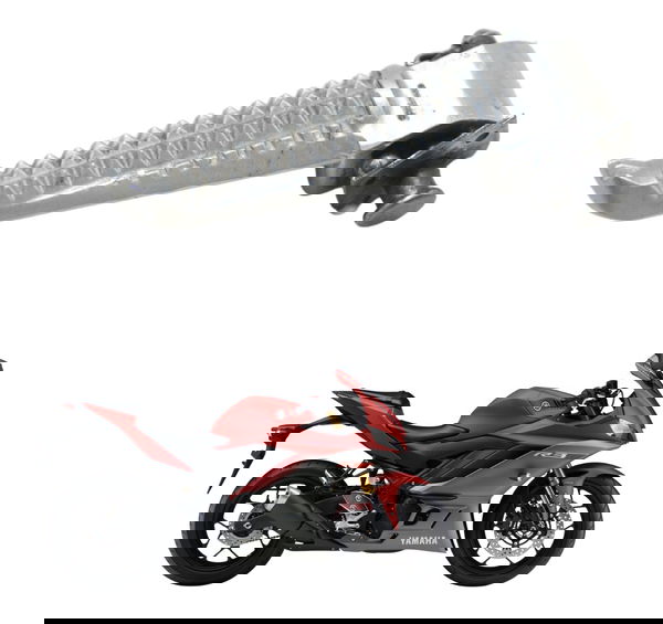 Pedaleira Traseira Esquerda Yamaha Yzf R3 20-23 Original