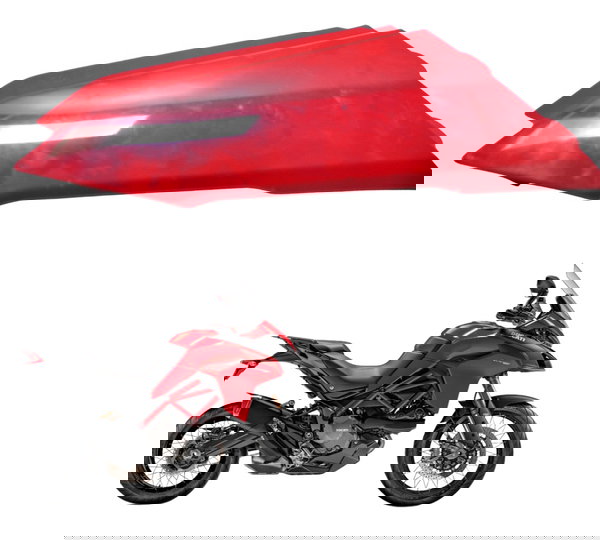 Carenagem Lateral Direita Ducati Multistrada 950s 20-22 Orig Vermelho