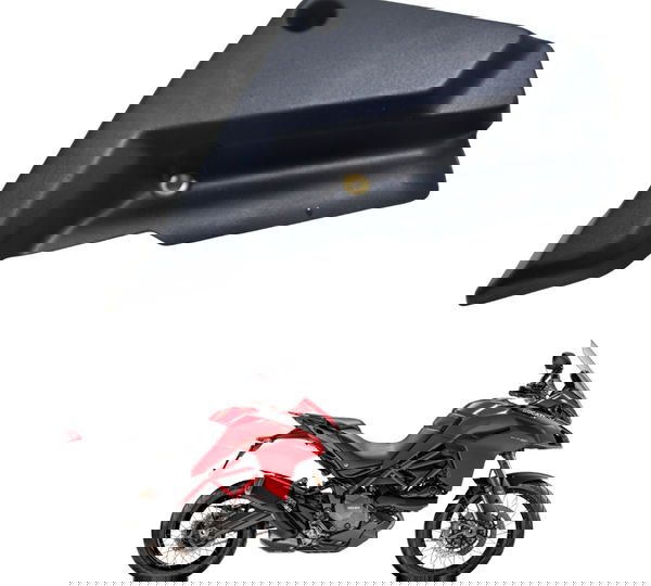 Carenagem Lateral Esquerd Ducati Multistrada 950s 20-22 Orig Preto