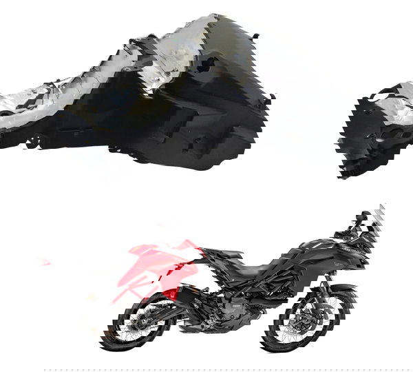 Caixa Bateria Ducati Multistrada 950s 20-22 Original Preto