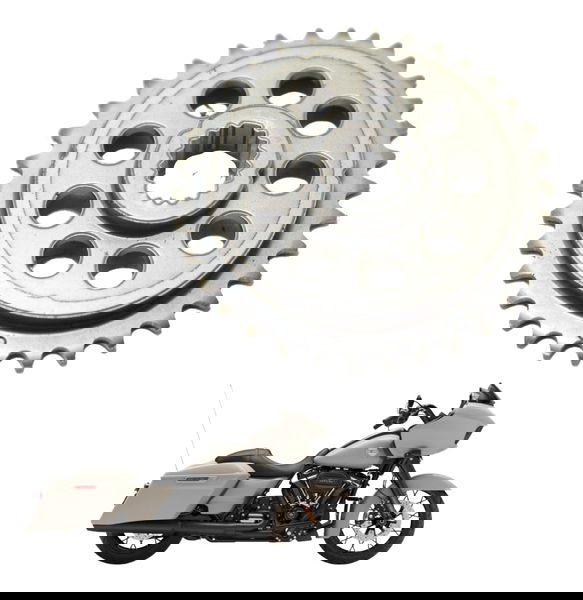 Engrenagem Comando Harley 114 Touring M8 18-23 Original