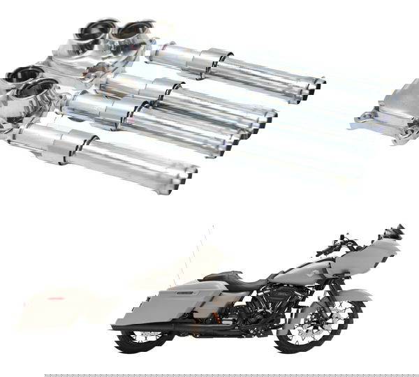 Jogo Capa Vareta Harley 114 Touring M8 18-23 Original