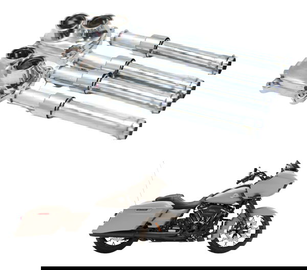 Jogo Capa Vareta Harley 114 Touring M8 18-23 Original