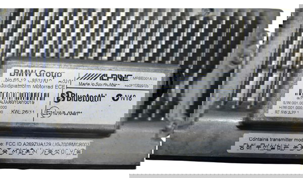 Modulo Som Bluetooth Bmw K 1600 Gtl 12-17 Original