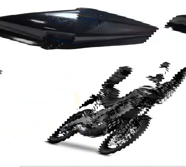 Carenagem Rabeta Esquerda Kawasaki Versys 650 10-14 Original Preto