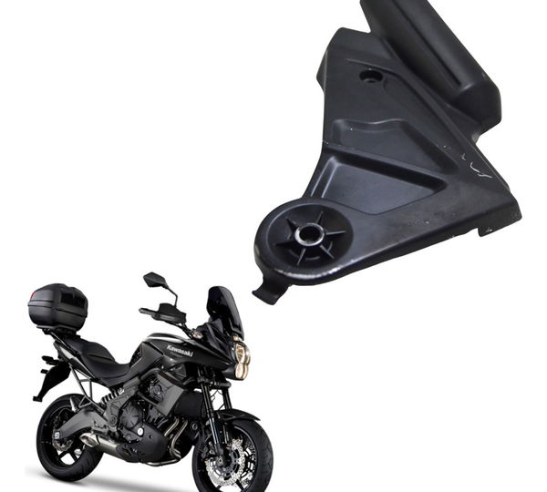 Acabamento Chassi Esq Detalhe Kawasaki Versys 650 10-14 Orig Preto