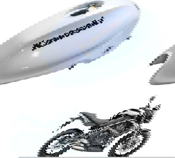 Tanque C/ Detalhes Kawasaki Er 6n 10-14 Original