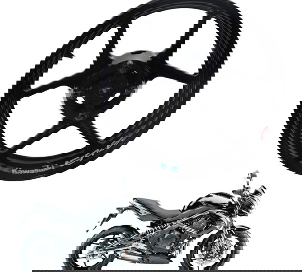 Roda Traseira Kawasaki Er 6n 10-14 Original