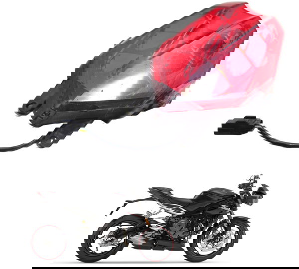 Lanterna Traseira Triumph Street Triple 765 Rs 18-23 Orig Esquerdo