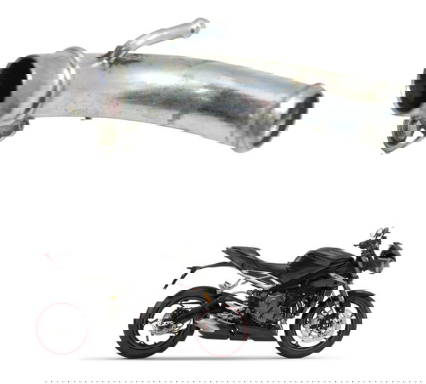 Conexão Água Triumph Street Triple 765 Rs 18-23 Original