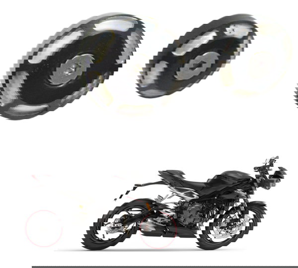 Par Acabamento Chassi Triumph Street Triple 765 Rs 18-23 Ori