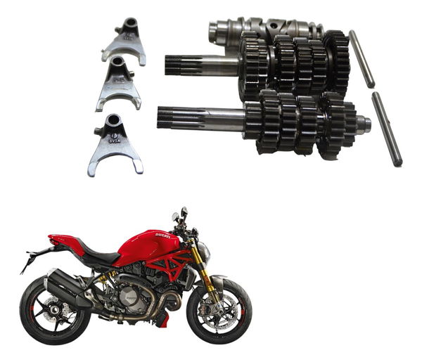 Caixa Marcha Completa Ducati Monster 1200 S 17-21 Original