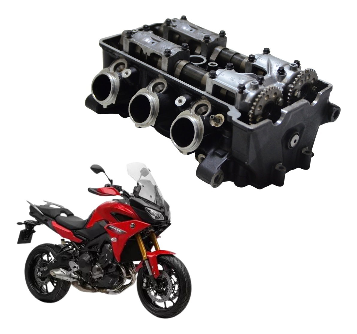 Cabeçote Completo Yamaha Mt 09 Tracer Gt 20-24 Original