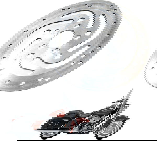 Disco Freio Dianteiro Esq Harley Road King 1450 04-05 Orig