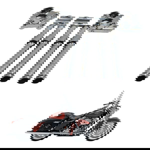 Jogo Capa Vareta Válvula Harley Road King 1450 04-05 Orig