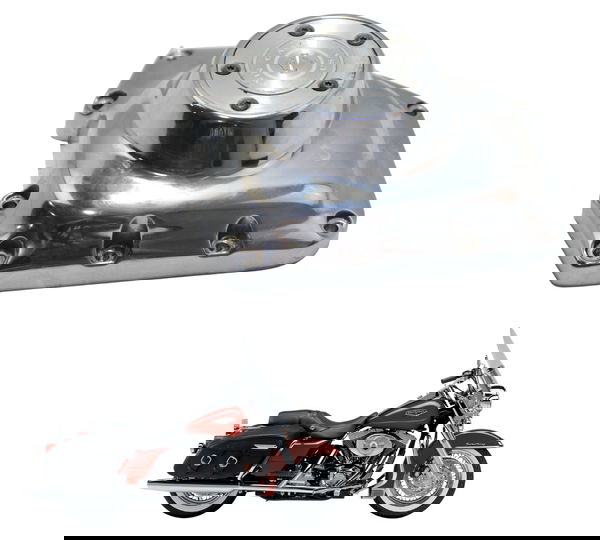 Tampa Motor Direito Harley Road King 1450 04-05 Original