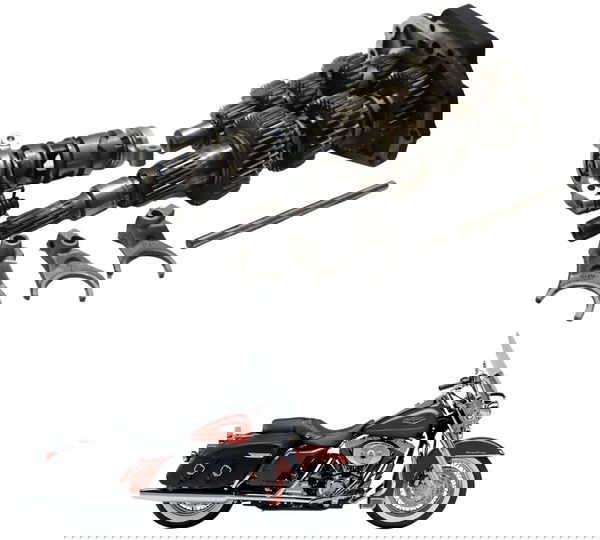 Caixa Marcha Completa Harley Road King 1450 04-05 Original