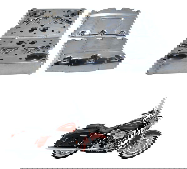 Jogo Tampa Válvula Harley Road King 1450 04-05 Original