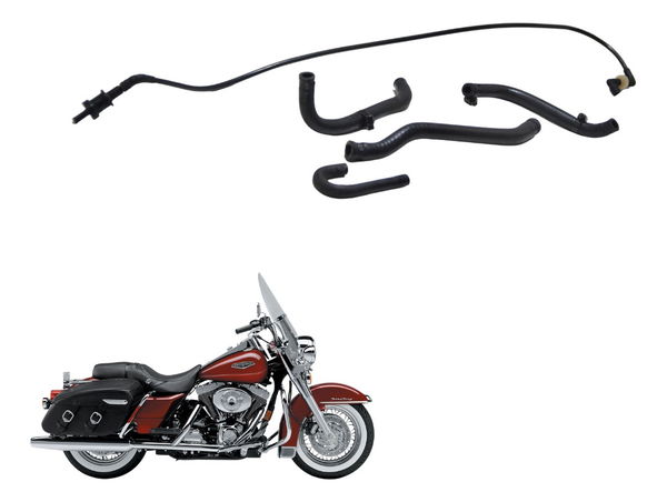 Kit Mangueiras Harley Road King 1450 04-05 Original