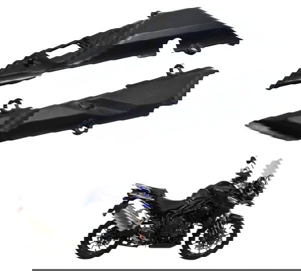 Par Acabamento Chassi Triumph Tiger 1200 12-17 Ex Original Preto