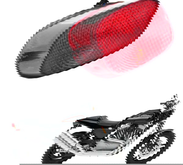 Lanterna Traseira C/ Avaria Harley Xr 1200 09-11 Original Esquerdo