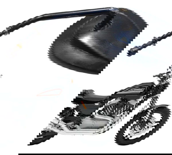 Espelho Esquerdo C/ Lente Trocada Harley Xr 1200 09-11 Orig