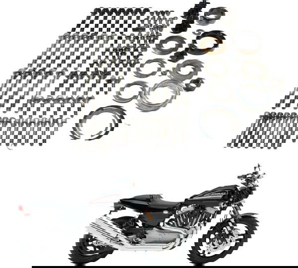 Kit Parafuso Motor Harley Xr 1200 09-11 Original