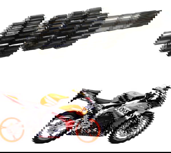 Eixo Primário Completo Caixa Honda Cbr 1000 Rr 04-07 Orig