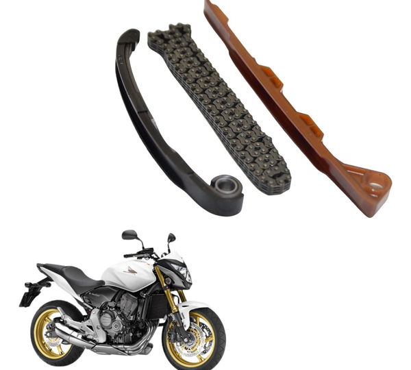 Kit Guia Corrente Tensor Honda Cb 600f Hornet 08-14 Original