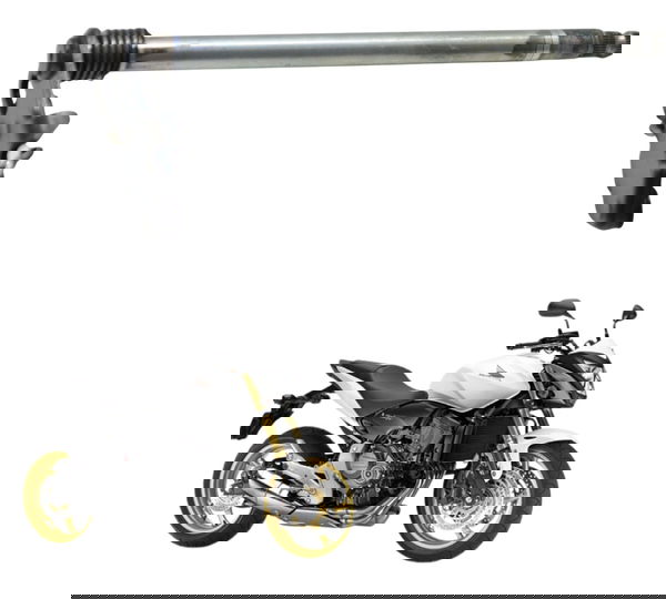 Eixo Seletor Marcha Honda Cb 600f Hornet 08-14 Original