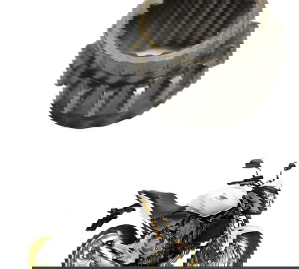 Engrenagem Inferior Comando Honda Cb 600f Hornet 08-14 Orig