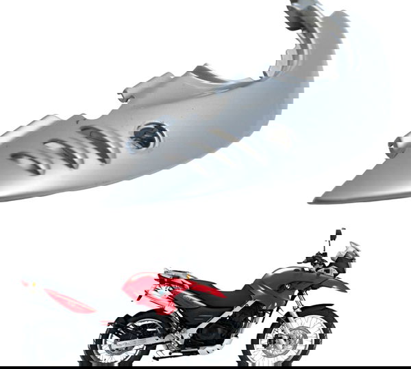 Carenagem Rabeta Direita Bmw G 650 Gs 05-11 Original Cinza