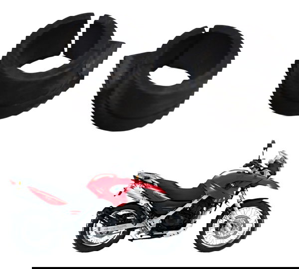Par Borracha Coxim Tanque Bmw G 650 Gs 05-11 Original