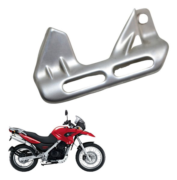 Acabamento Pedaleira Traseira Bmw G 650 Gs 05-11 Original