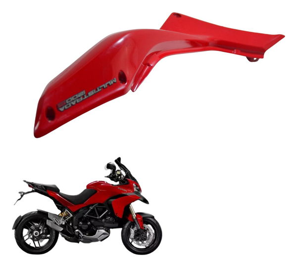 Carenagem Rabeta Esq Ducati Multistrada 1200 S 10-14 Orig Vermelho