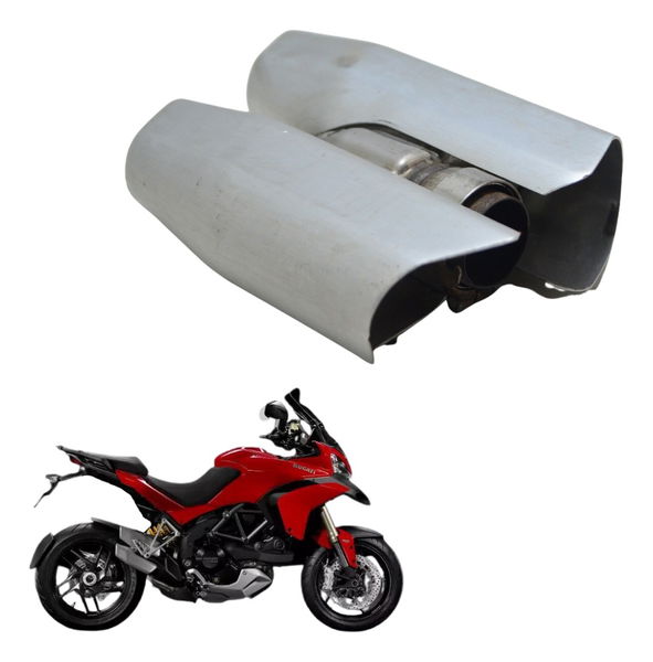 Ponteira Escape Ducati Multistrada 1200 S 10-14 Original