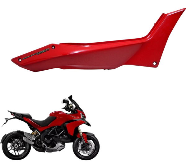 Carenagem Rabeta Direit Ducati Multistrada 1200 S 10-14 Orig Vermelho
