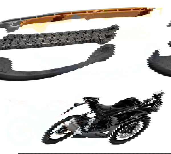 Kit Guia Corrente Tensor Suzuki Gsx-r 750 Srad 10-16 Orig