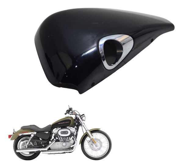 Carenagem Lateral Direita Harley Xl 883 Custom 2007 Original