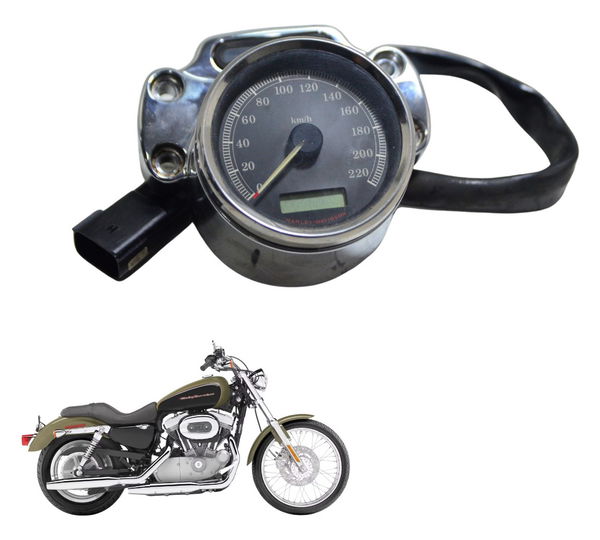 Painel Completo Harley Xl 883 Custom 2007 Original