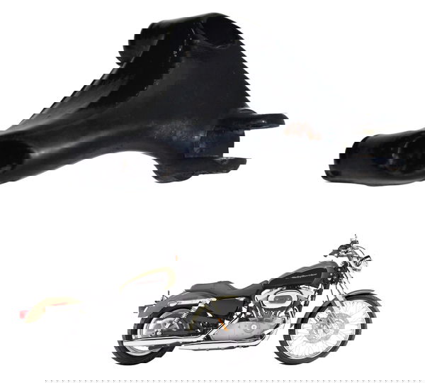 Suporte Pedaleira Traseir Dir Harley Xl 883 Custom 2007 Orig