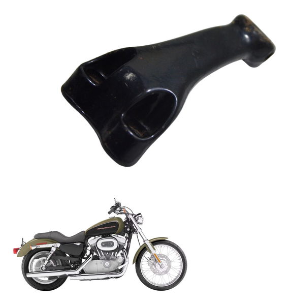 Suporte Pedaleira Diant Esq Harley Xl 883 Custom 2007 Orig