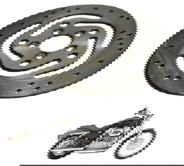 Disco Freio Traseiro Harley Xl 883 Custom 2007 Original