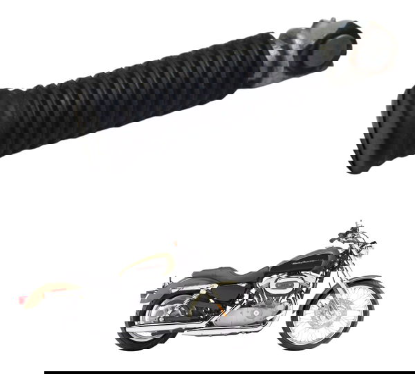 Pedaleira Traseira Harley Xl 883 Custom 2007 Original