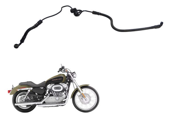 Flexível Freio Traseiro Harley Xl 883 Custom 2007 Original