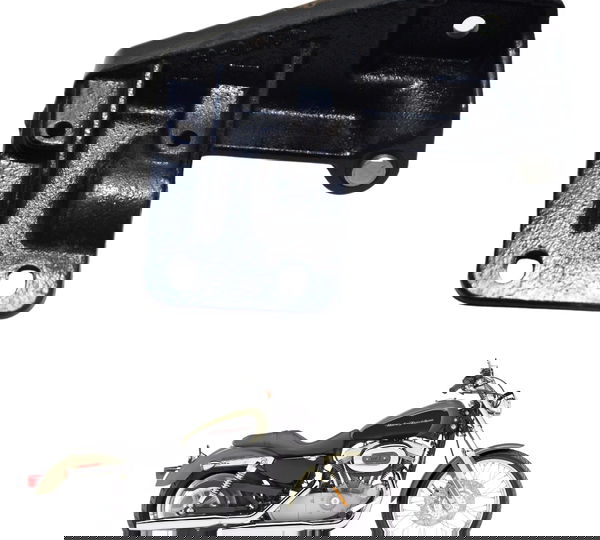 Suporte Cilindro Freio Tras Harley Xl 883 Custom 2007 Orig