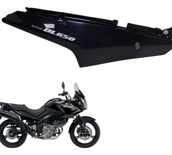 Carenagem Rabeta Lateral Dir Suzuki Dl 650 V Strom 09-13 Ori Preto
