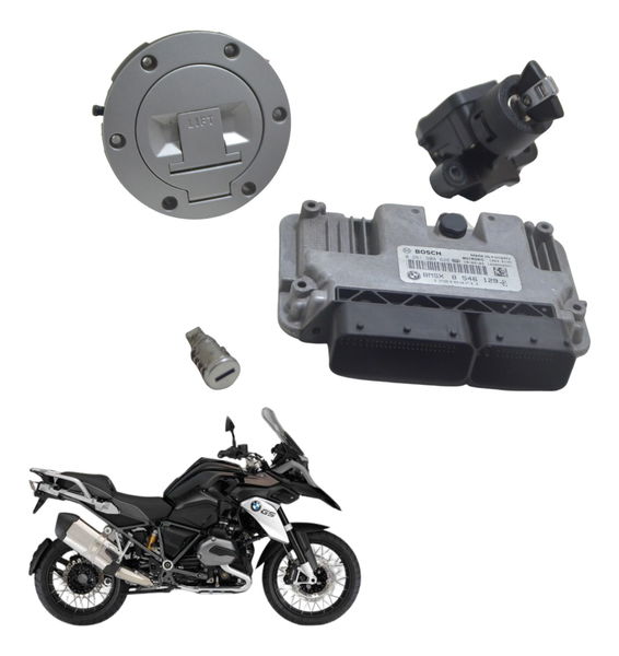 Kit Chave Ignição Modulo Ecu Bmw R1200 R 1200 Gs 13-19 Orig