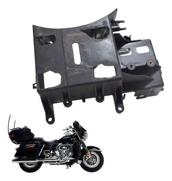 Caixa Bateria C/ Avaria Harley Electra Touring 08-13 Orig