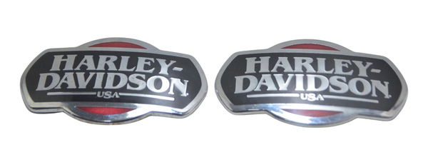 Par Emblema Tanque Harley Electra Touring 08-13 Original